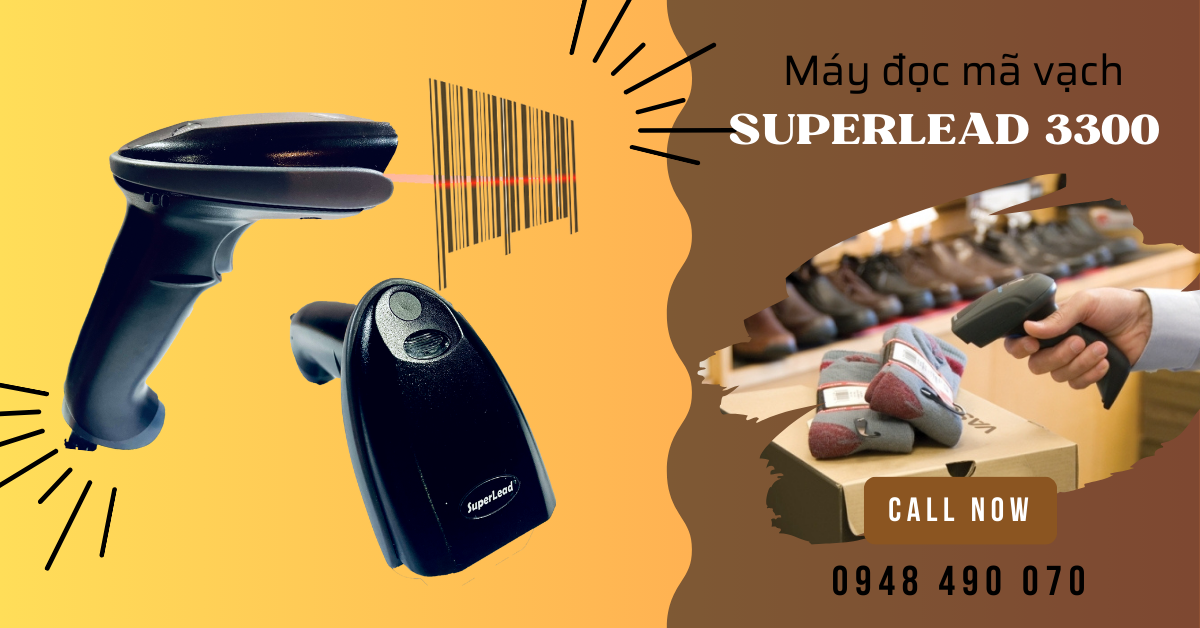 Cách sử dụng máy quét mã vạch đơn giản chỉ với 3 bước